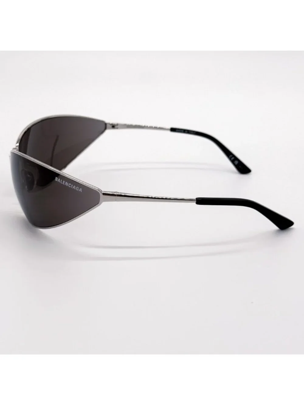 NEW BALENCIAGA BB0315S 004 SUNGLASSES SILVER UNISEX EYEWEAR BALENCIAGA